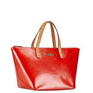 Louis Vuitton Patent Pomme Bellevue dAmour Handbag Vernis Red